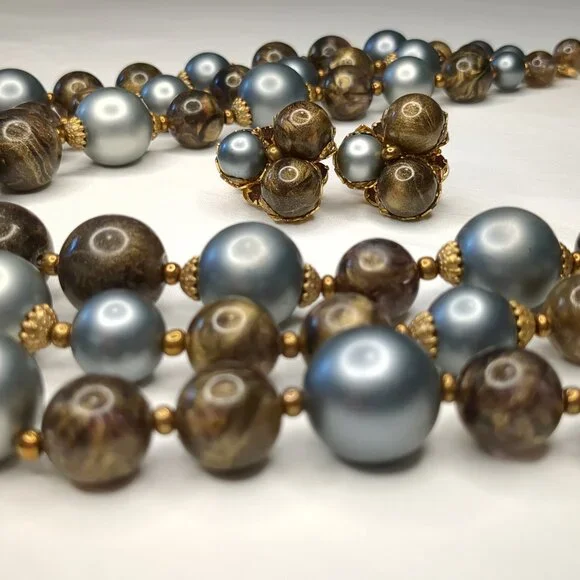 Original by Robert Necklace and Earrings Set Vintage - Picture 3 of 11